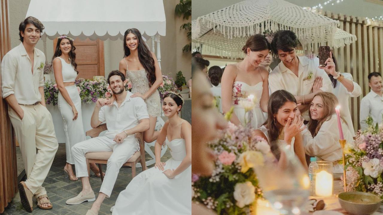 Ananya Panday shares glimpse from her cousin Alanna's pre-wedding bash