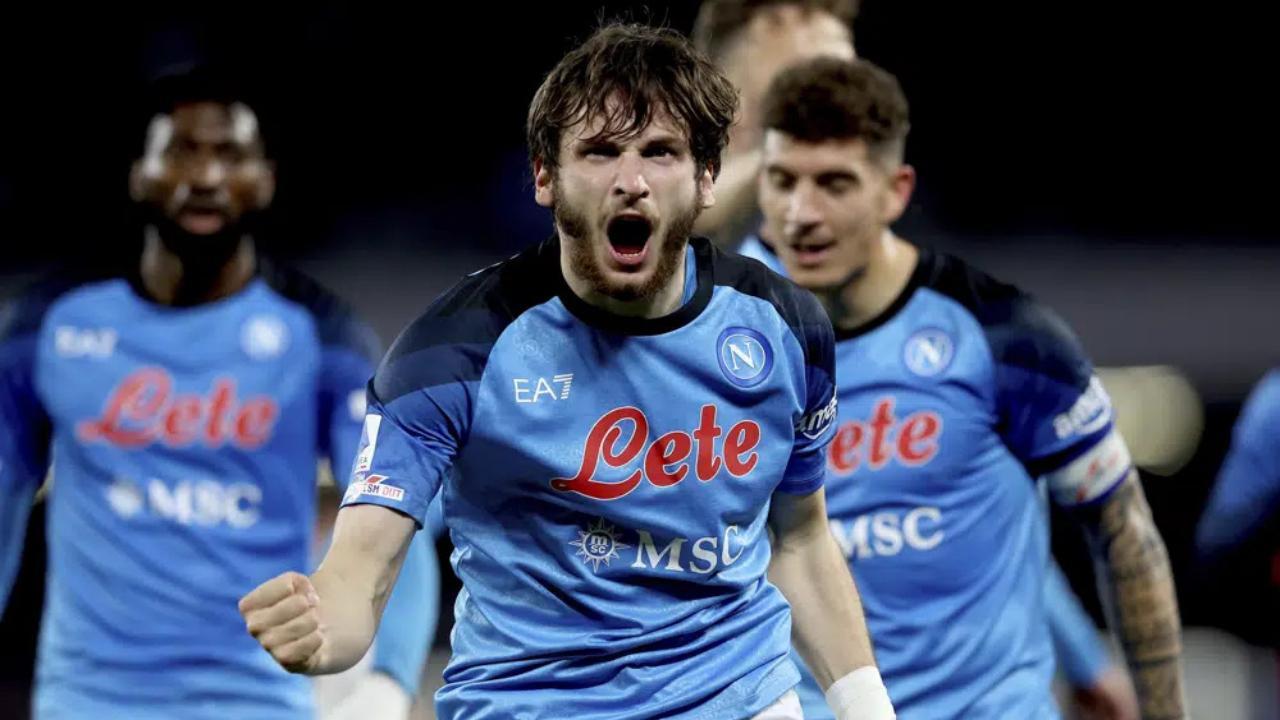 Napoli book historic Champions League quarter-final berth