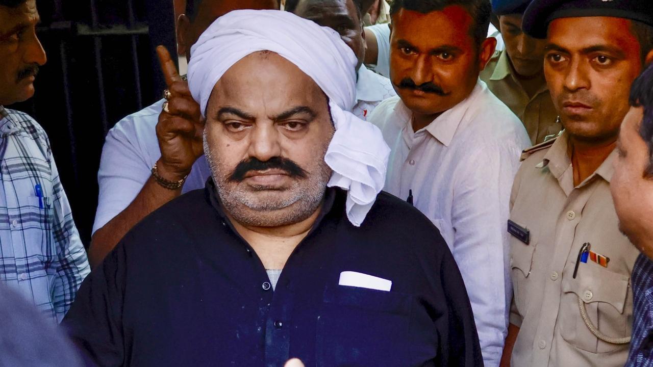 Gangster-politician Atiq Ahmed brought to Naini Jail in UP's Prayagraj