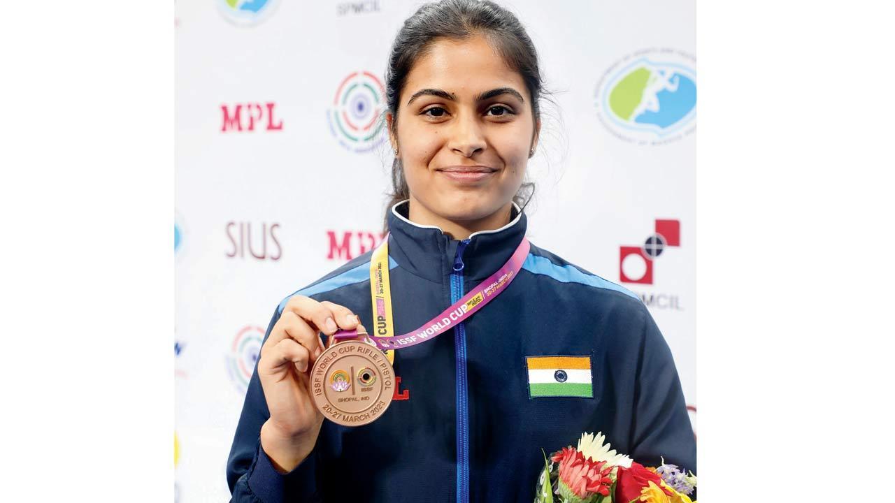 Manu Bhaker brushes aside Tokyo 2020 disappointment, bags bronze at Worlds