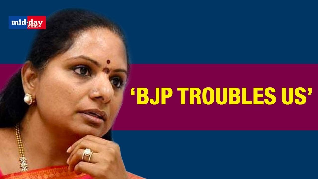 ‘BJP Troubles Whoever raises Voices Against Them’, Says BRS MLC Leader K Kavitha