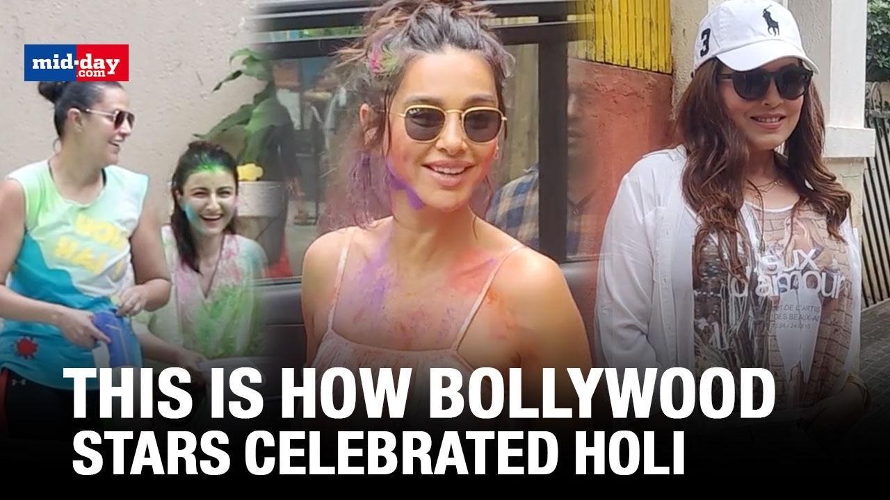 This Is How Neha Dhupia, Soha Ali Khan And Others Celebrated The Festival Of Col