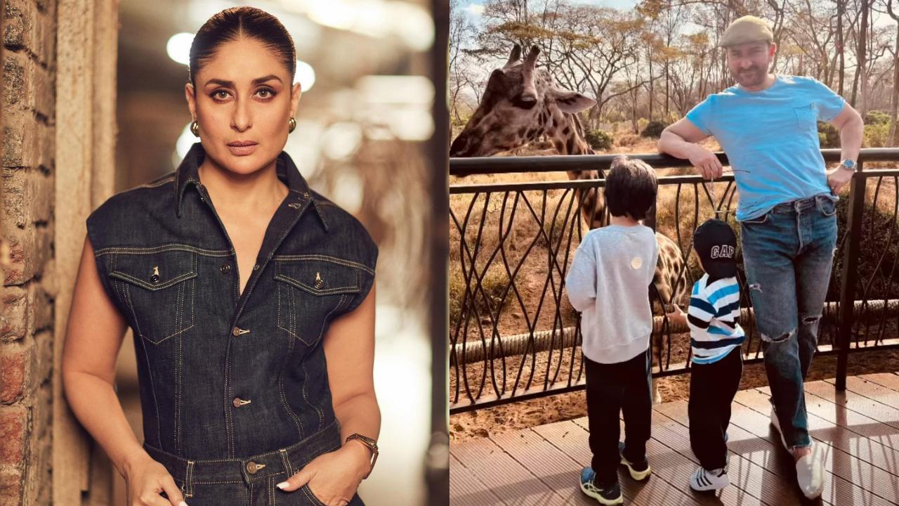 Kareena Kapoor gives a glimpse into her African adventure with Saif Ali Khan, Taimur, and Jeh