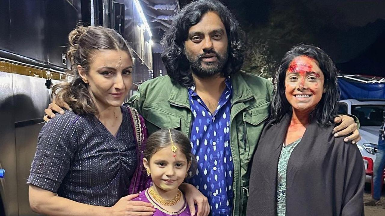 Nushrratt Bharuccha, Soha Ali Khan 'jump in joy' as they wrap up shooting for 'Chhorii 2'