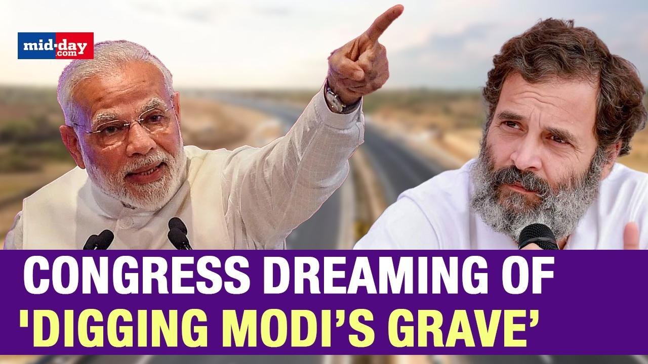 Congress dreaming of 'digging Modi’s grave’: PM Modi in Karnataka