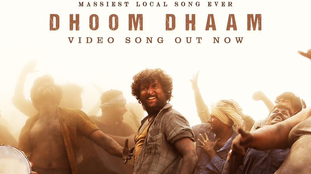 Dasara actor Nani unveils 'Dhoom Dhaam' the Mass Anthem of the Year, in Mumbai