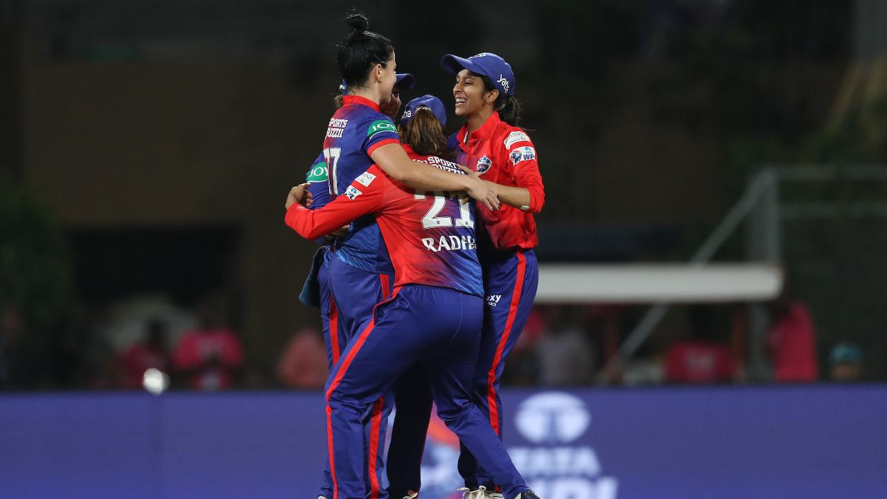 South African pacer Marizanne Kapp (2/13) struck twice in two balls early on to help Delhi restrict Mumbai, who were put in to bat, to a meagre 109 for 8. Shikha Pandey and Jess Jonassen also chipped in with two wickets for DC.