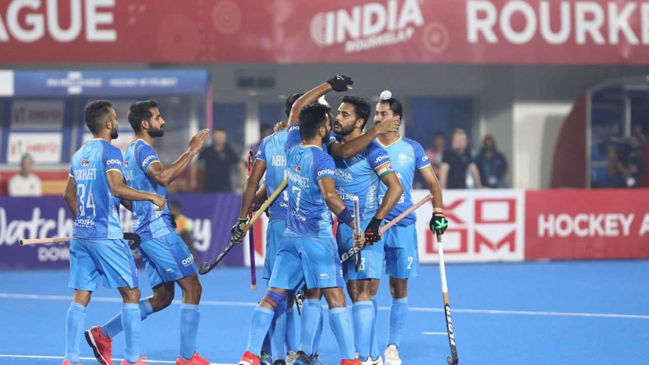 Indian men's hockey team climb to No. 4 in world rankings