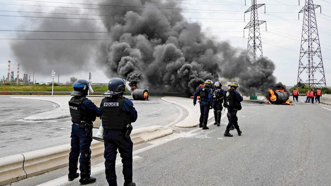 In France, streets and fields seethe with protest