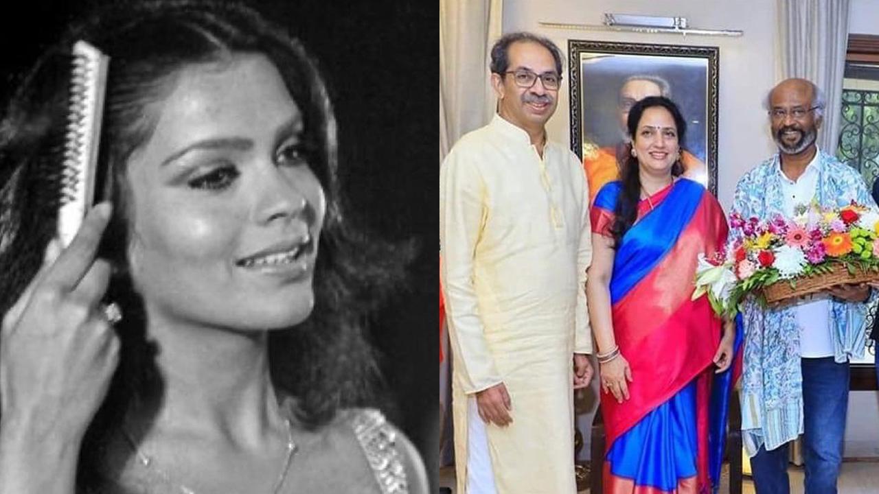 Zeenat Aman gives Saturday glam, Rajinikanth's visit 'delights' Thackeray family