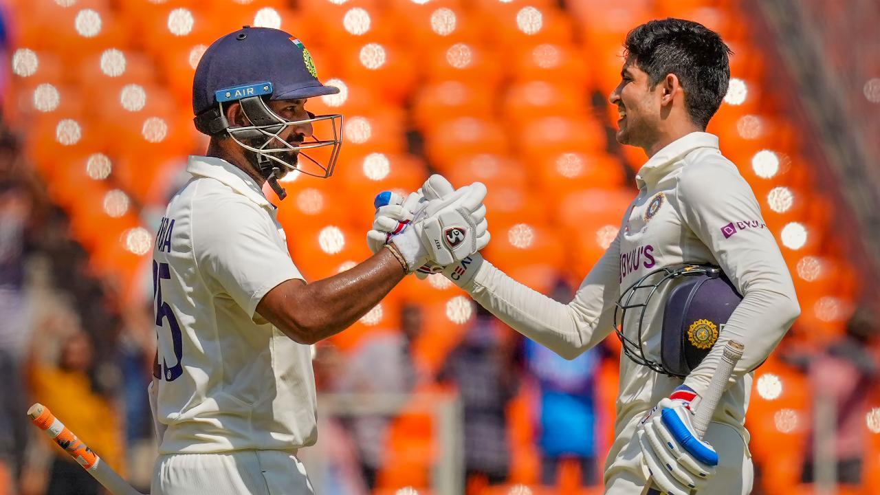 Shubman Gill scores second Test century as India reach 188/2, trail Australia by 292 runs