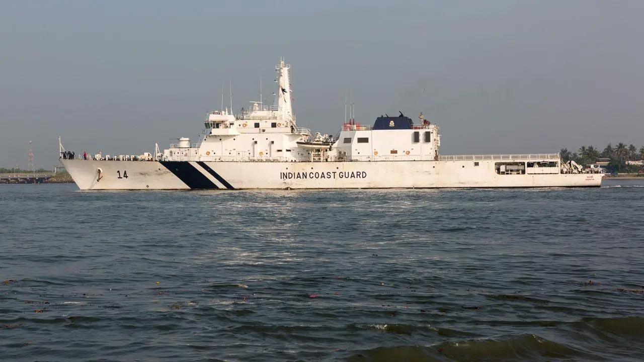 Coast Guard apprehends Iranian boat with drugs worth Rs 425 cr off Gujarat coast; 5 held