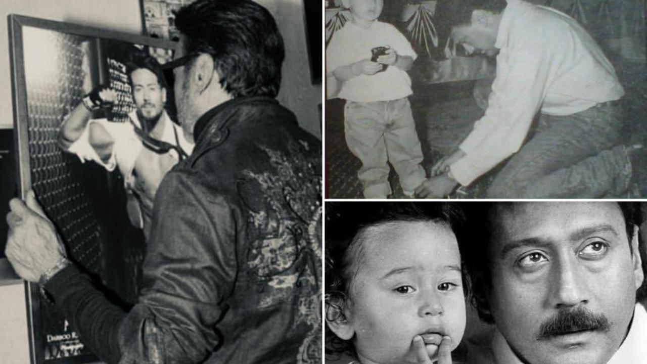 Jackie Shroff wishes Tiger Shroff 'Happy Birthday' with unseen throwback images