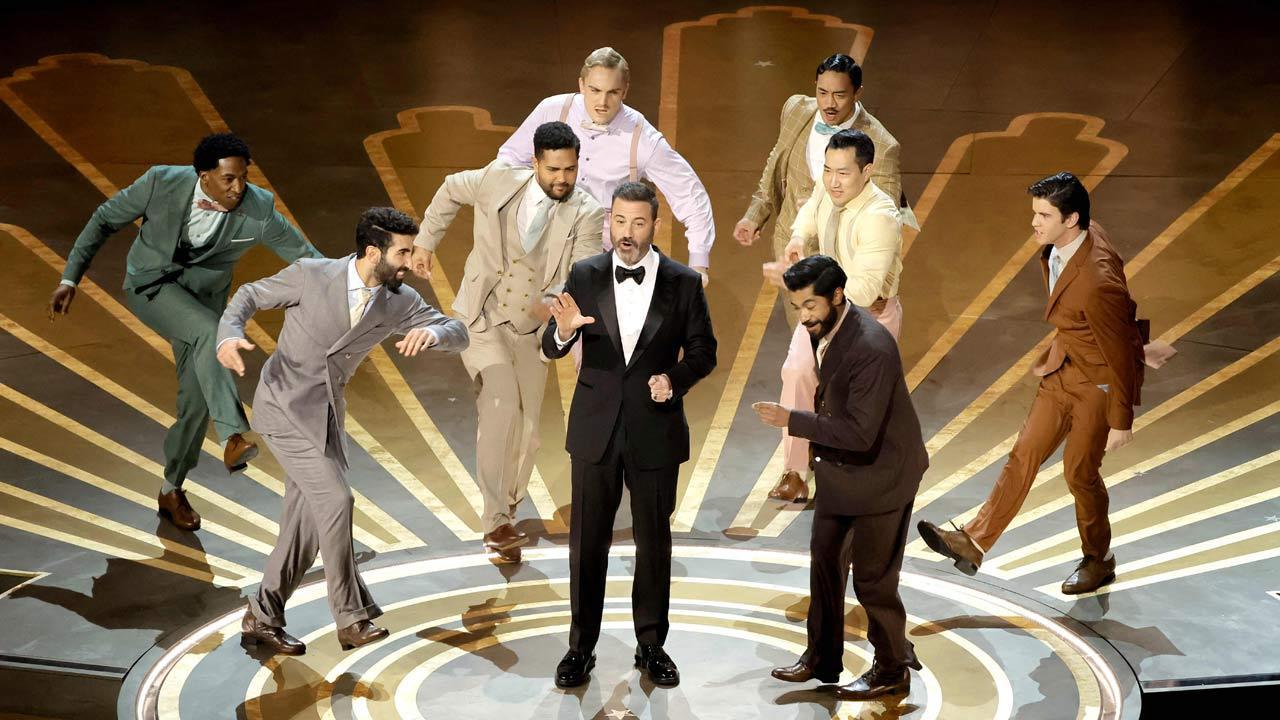 Oscars 2023: Jimmy Kimmel threatens winners going overboard with 'Naatu Naatu'!