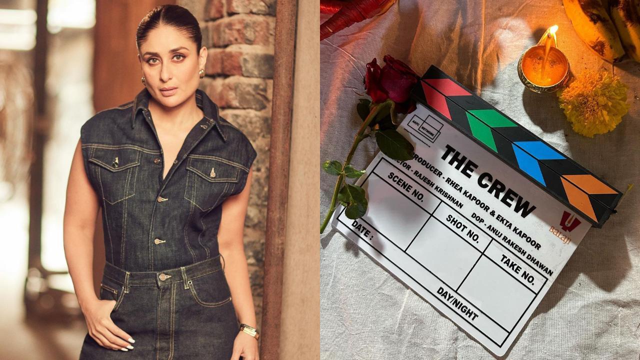 Sonam Kapoor Ka Sex Video - Kareena Kapoor Khan is 'so ready' as Rhea Kapoor starts filming for 'The  Crew'