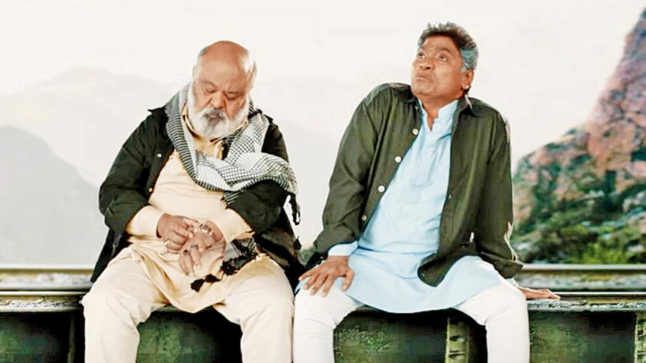 Saurabh Shukla and Johnny Lever