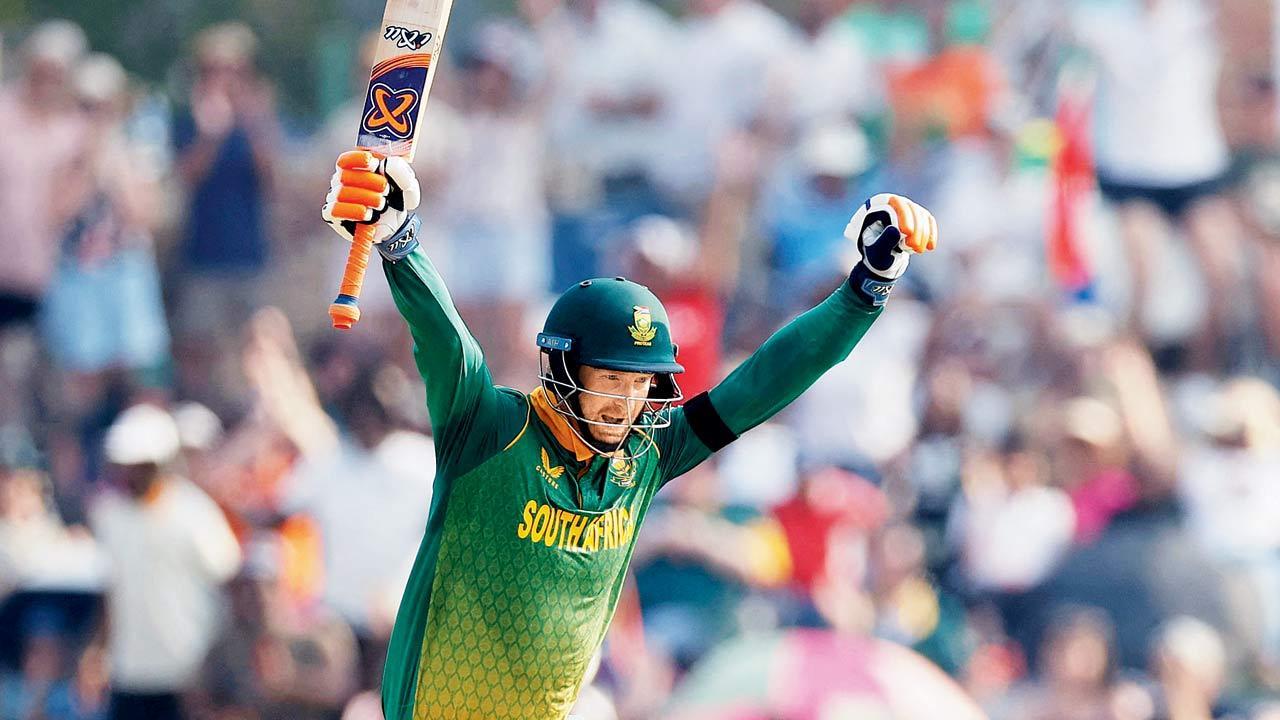 Heinrich Klaasen smashes 54-ball ton to help SA level series against WI