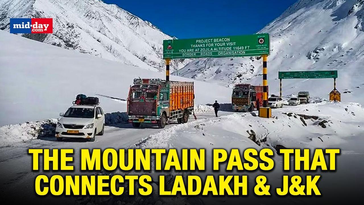 Watch: The High Mountain Pass That Is Connecting Ladakh & J&K