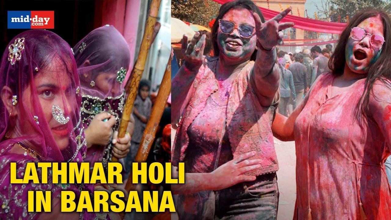 You Must Not Have Seen This Lathmar Holi Of Barsana