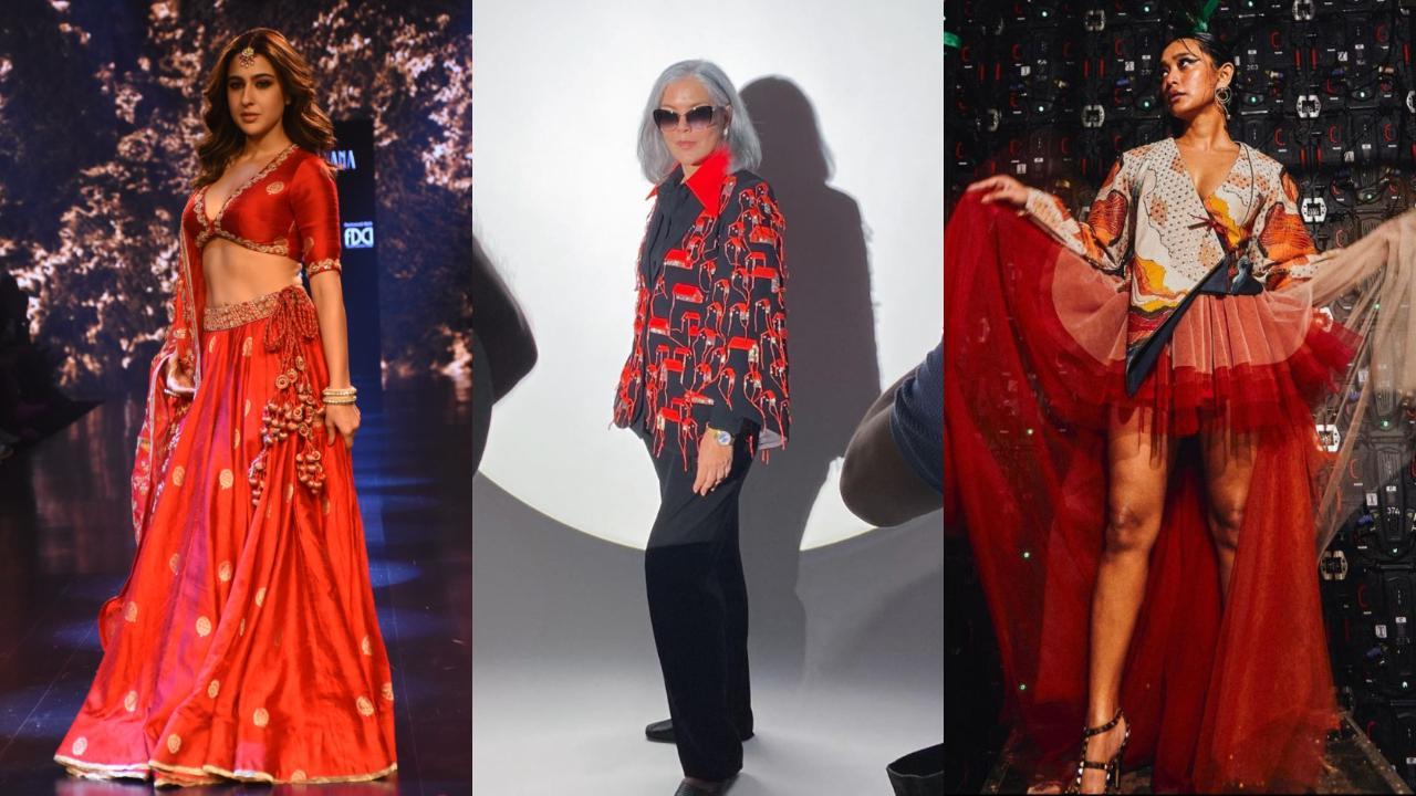 IN PHOTOS: From Sara to Zeenat, B-town stars shine at the Lakme Fashion Week