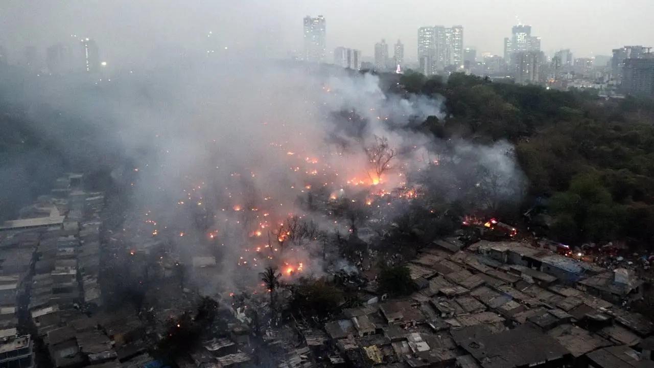 Mumbai: One person charred to death in massive Malad blaze