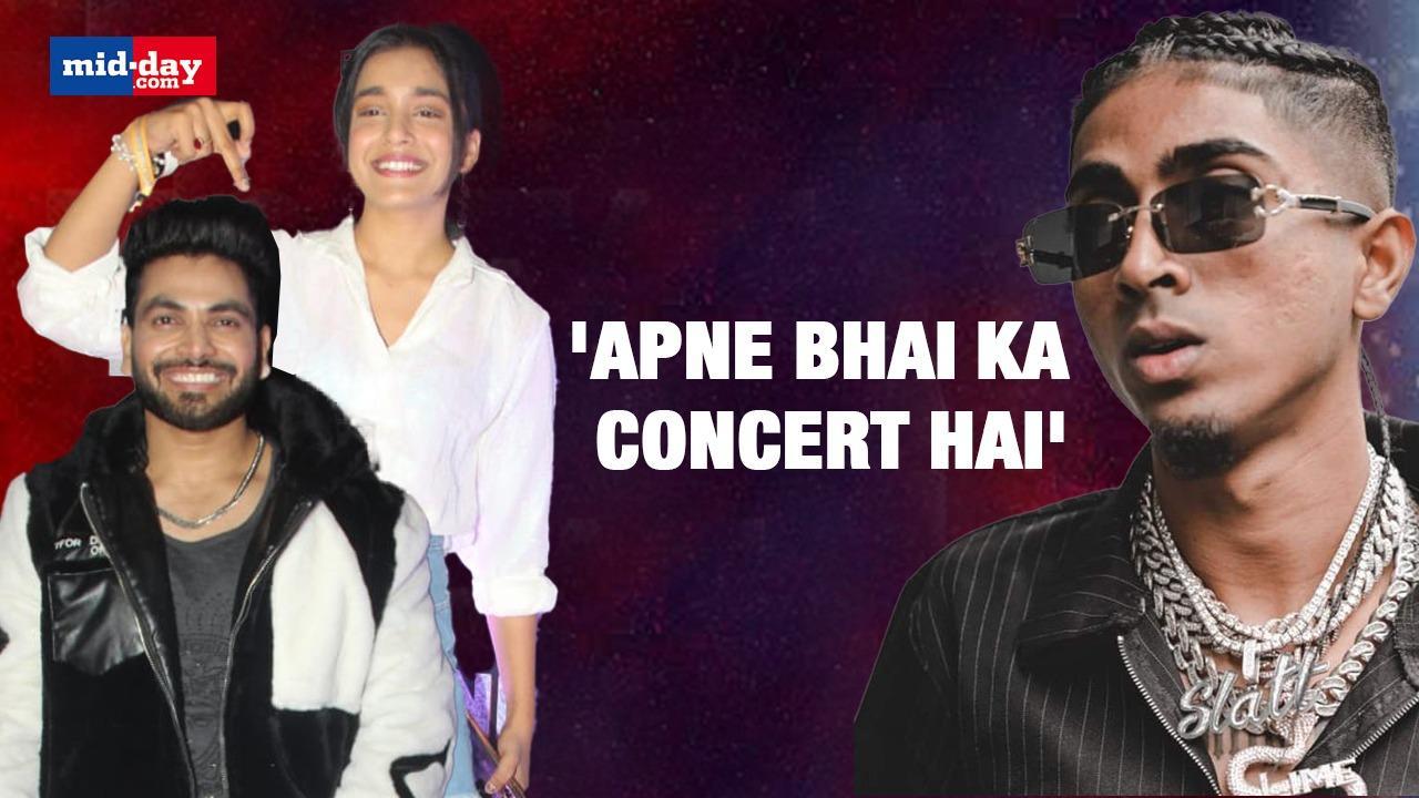 Shiv Thakare, Sumbul Touqeer Khan, and Nimrit Kaur to Attend  MC Stan's Concert