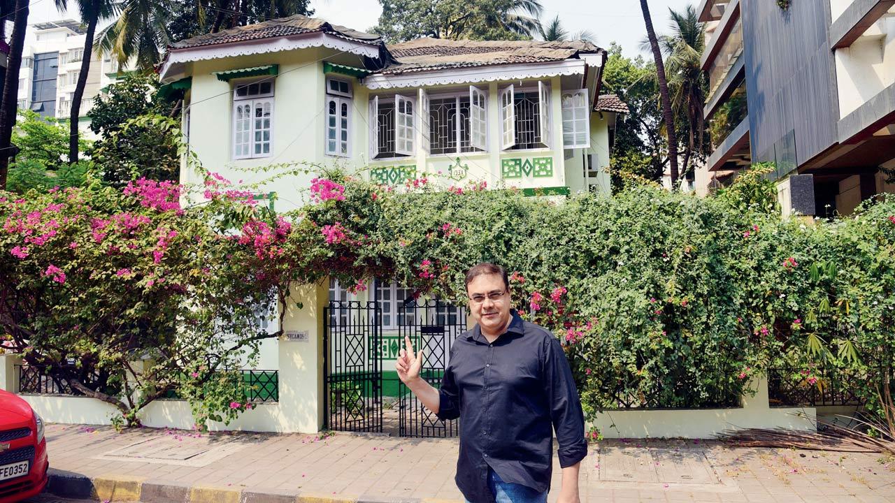 Debasish Chakraverty outside Sycamore, Santa Cruz. Pic/Pradeep Dhivar