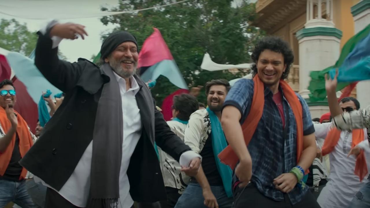 Mithun Chakraborty shakes a leg with son Namashi Chakraborty in the new track of Bad Boy, 'Janabe Ali'