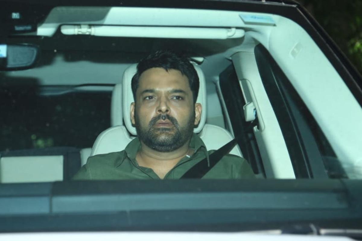 Actor-comedian, Kapil Sharma who is all set to enthral the audience with his next Bollywood project, 'Zwigato' was one of the special guests at the movie screenings. 