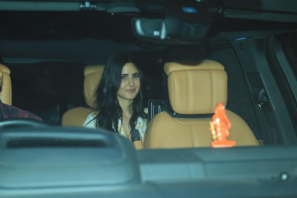 Bollywood actor Katrina Kaif who had earlier praised the trailer of Rani Mukerji's 'Mrs. Chatterjee Vs Norway', was spotted outside the YRF Studios along with her actor-husband, Vicky Kaushal.
