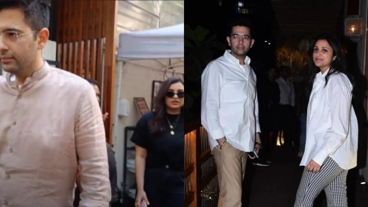 After dinner date, Parineeti Chopra and AAP's Raghav Chadha spotted together for lunch