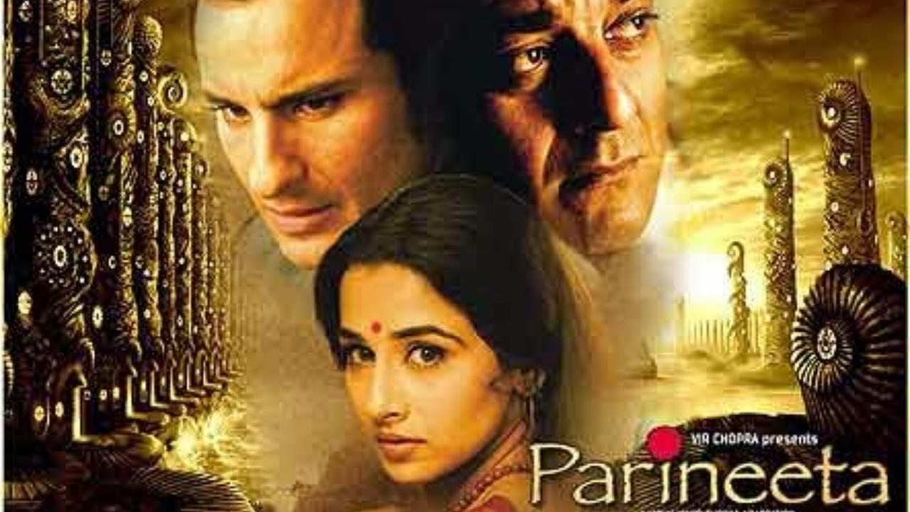 Parineeta - Parineeta is a 2005 Bollywood film debutant directed by Pradeep Sarkar. It was based on the novel of the same name by Sarat Chandra Chattopadhyay. The film features Vidya Balan, Saif Ali Khan, and Sanjay Dutt in lead roles with Raima Sen and Dia Mirza in supporting roles. The film explores themes of love, betrayal, and class differences. Parineeta was considered a classic Bollywood film that portrays a poignant love story with memorable performances and beautiful music.
 