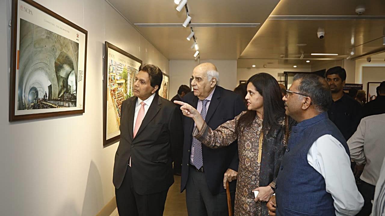 NCPA inaugurates its renovated art gallery with photo exhibition on Metro Line three