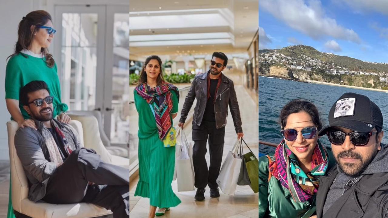 Ramcgaran Xxx Xxx Xxx Bf Sex - Ahead of Oscars, Ram Charan, Upasana give a sneak peek into their babymoon;  watch video