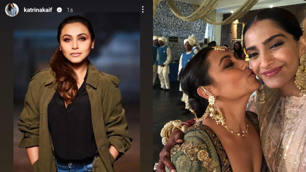 Happy Birthday Rani Mukerji: Katrina Kaif calls 'Mrs. Chatterjee Vs Norway' star a 'Queen', Sonam Kapoor drops adorable pics with the birthday girl, SEE!