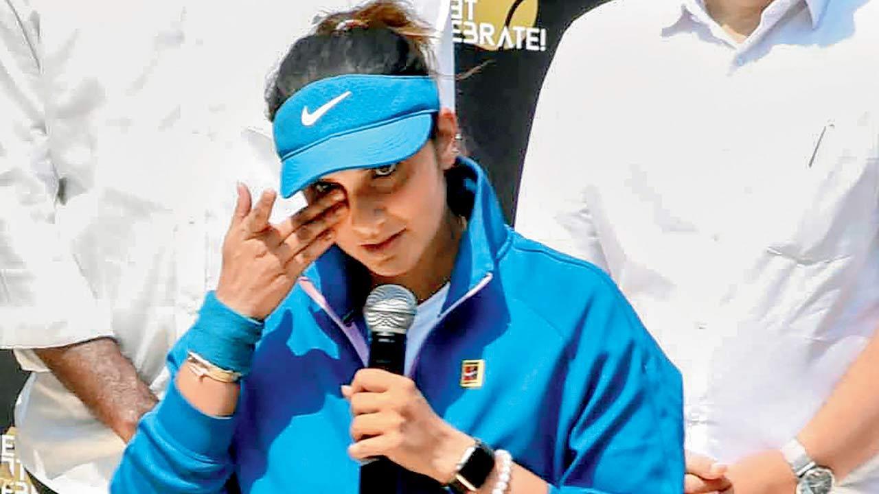 Sania Mirza: These are happy tears