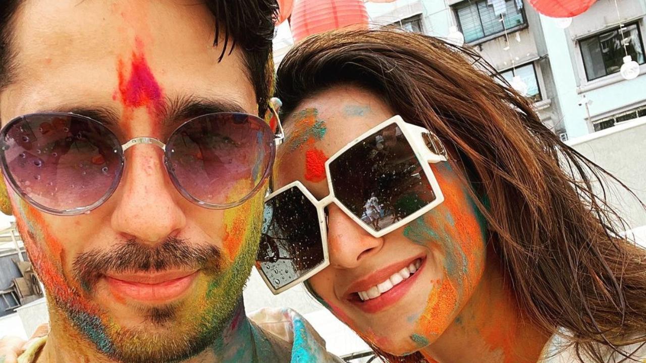 'First Holi with the Mrs': Sidharth Malhotra shares a glimpse of his Holi with Kiara Advani