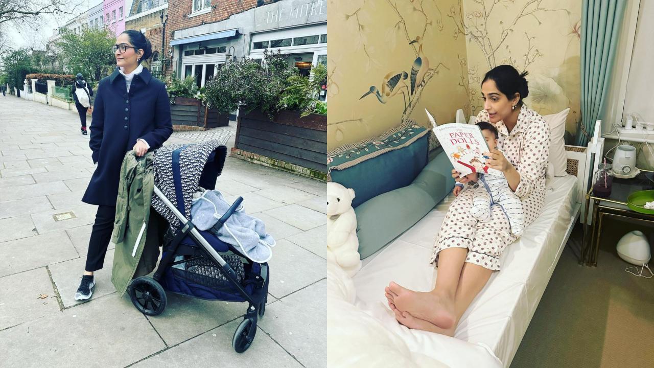 IN PHOTOS: Sonam Kapoor's weekend at Notting Hill with Anand Ahuja and son Vayu