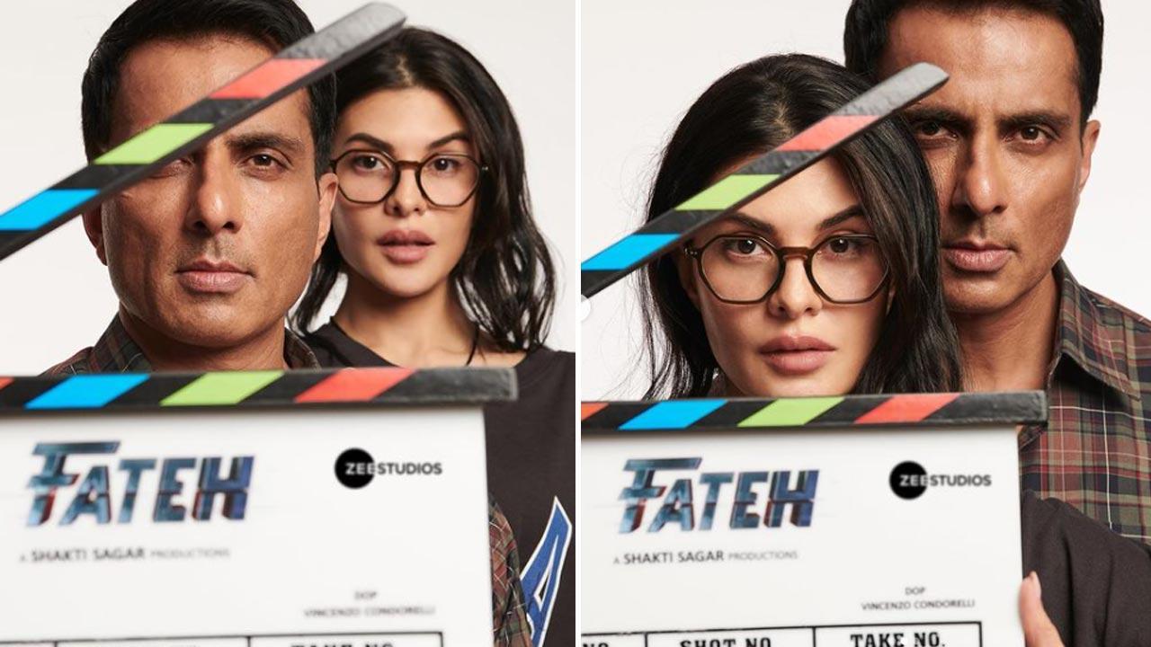 Sonu Sood, Jacqueline Fernandez begin shooting for action thriller 'Fateh'