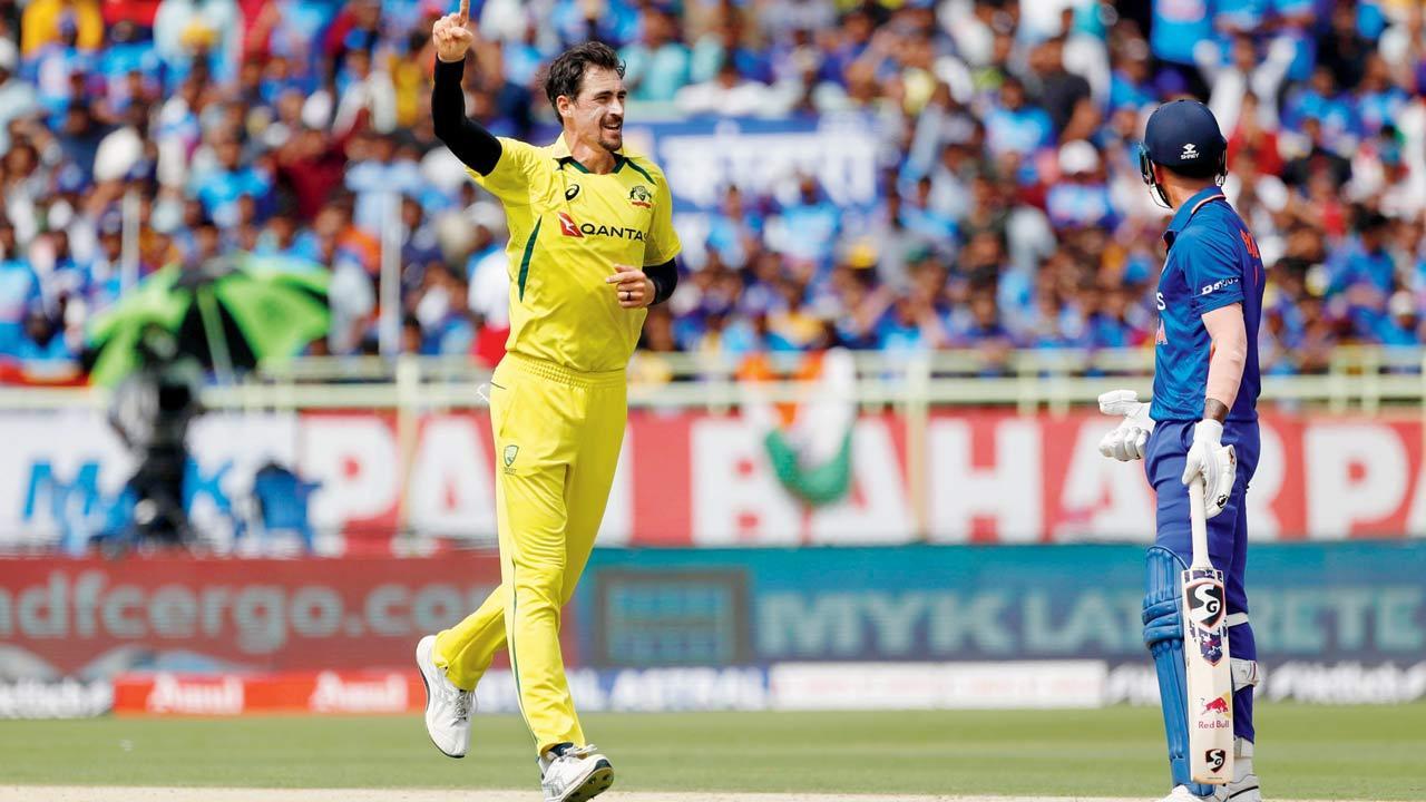 IND vs AUS: Mitch, the starc difference!