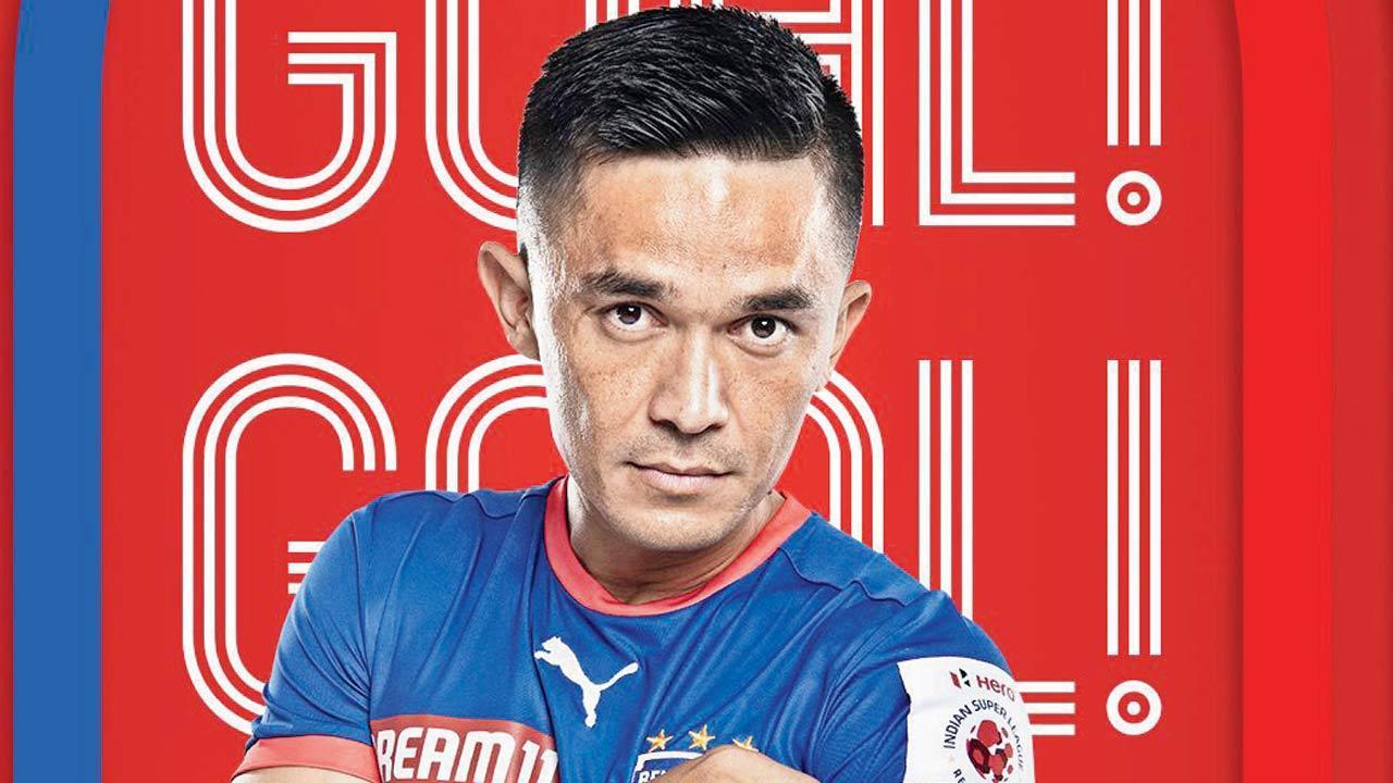 Sunil Chhetri scores as Bengaluru beat Mumbai City in first leg