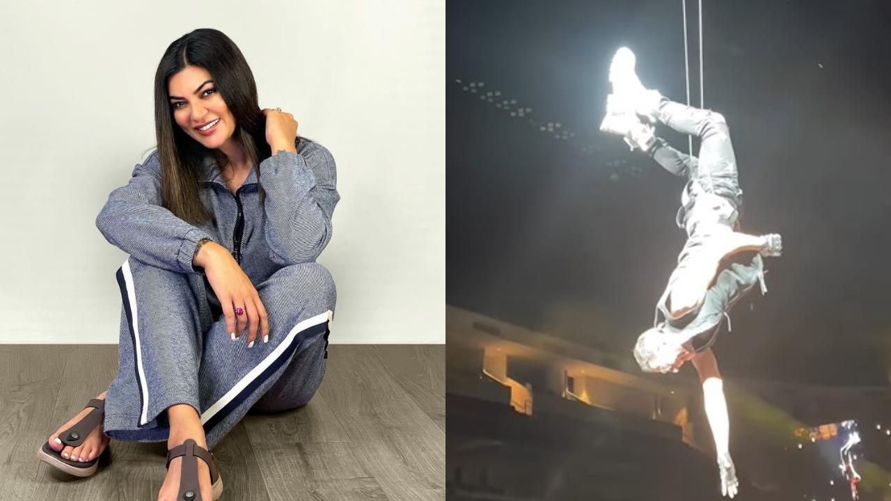 Sushmita Sen on surviving 'heart attack'; Akshay Kumar performs mid-air stunts