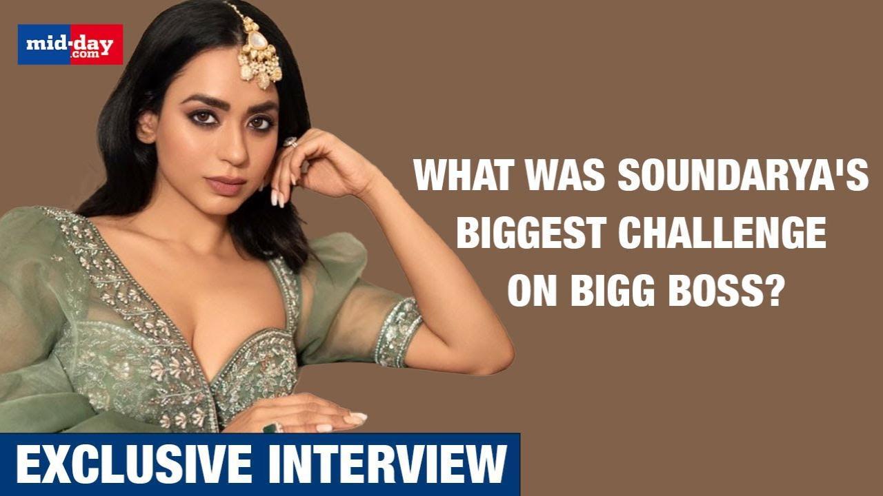 What was Soundarya Sharma's biggest challenge on Bigg Boss?