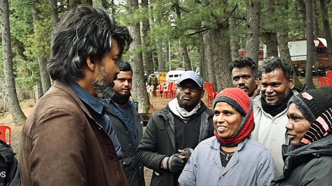 'Swollen hands, bleeding nose': 'Leo' team pay tribute to technicians of Thalapathy Vijay starrer post Kashmir schedule wrap