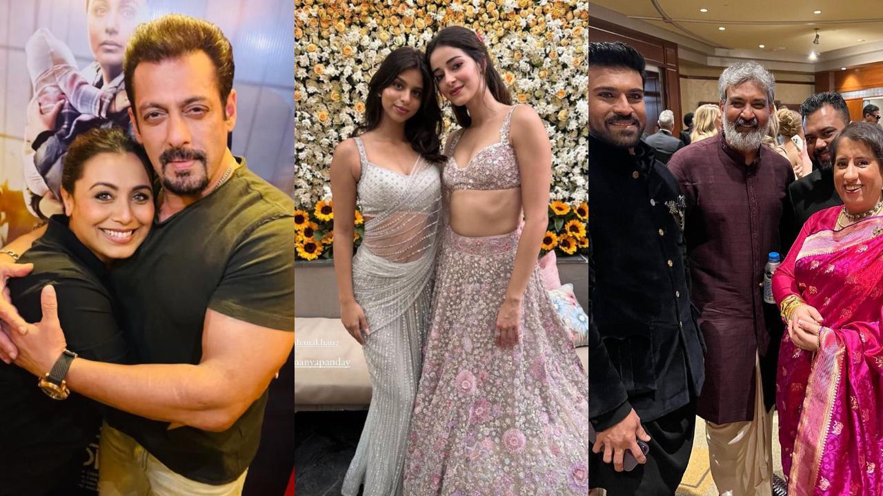 Viral Photos Of The Week: Nostalgic reunions, Bollywood weddings, and two Oscars