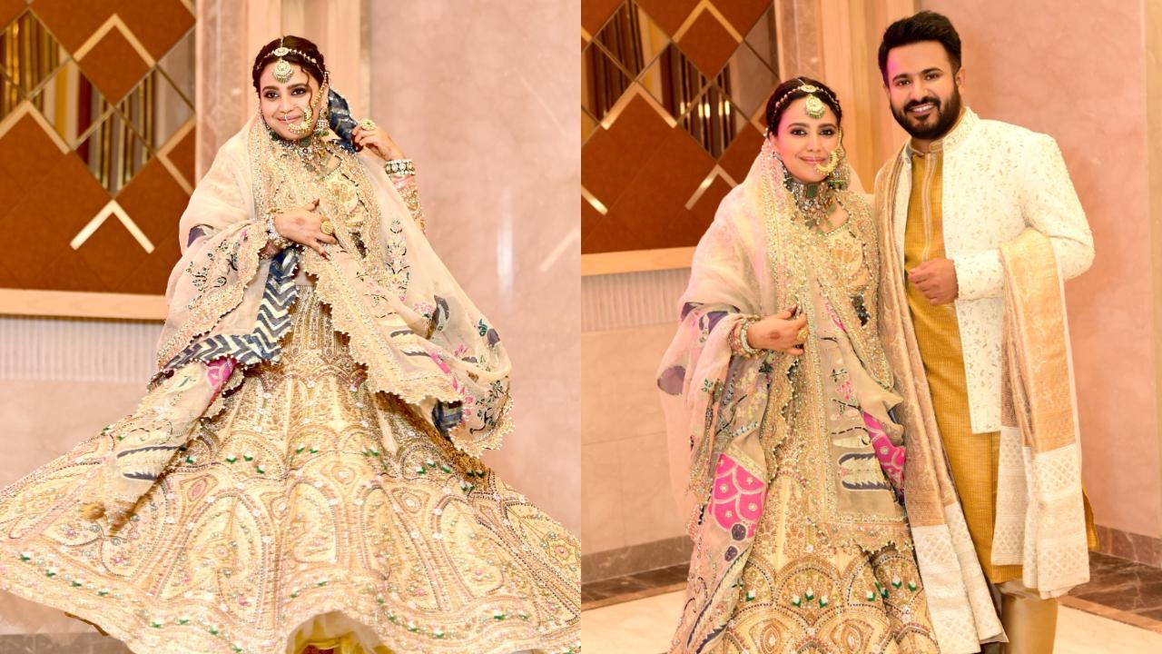 IN PHOTOS: Swara-Fahad's Walima outift travelled from Lahore to Bareilly