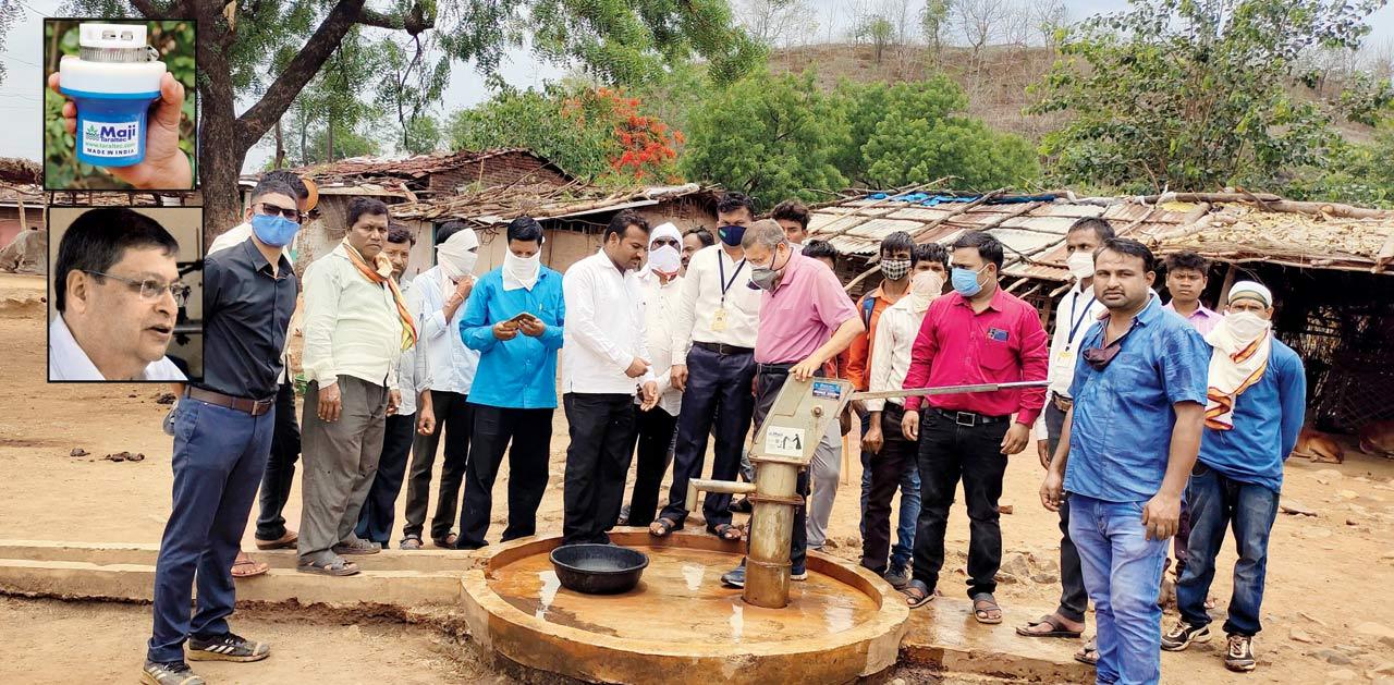 Taraltec Solutions Pvt Ltd has a device retrofitted in the hand pump, which sends shockwaves to kill microbes. Anjan Mukherjee decided to focus on providing safe-drinking water, after a chance to visit a village in Bihar that was grappling with water-borne diseases