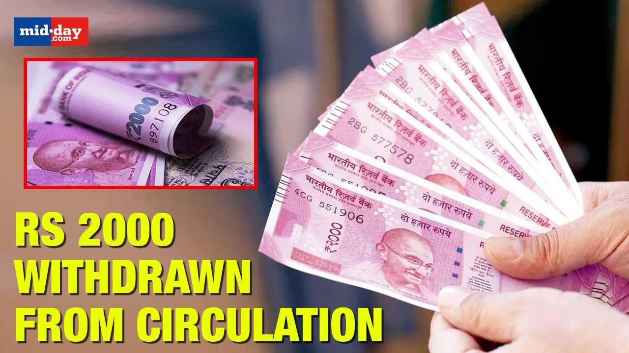 RBI withdraws Rs 2000 notes from circulation, politicians react