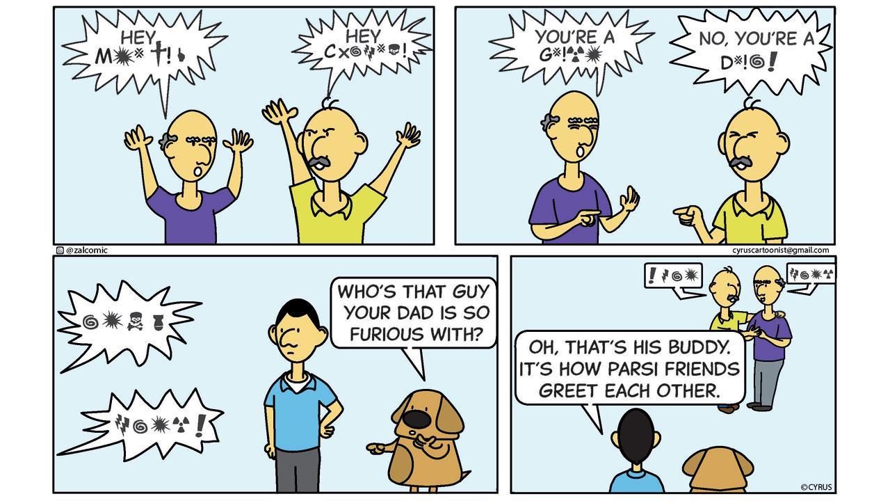 Sunday Cartoon: Cyrus Daruwala Presents - Zal