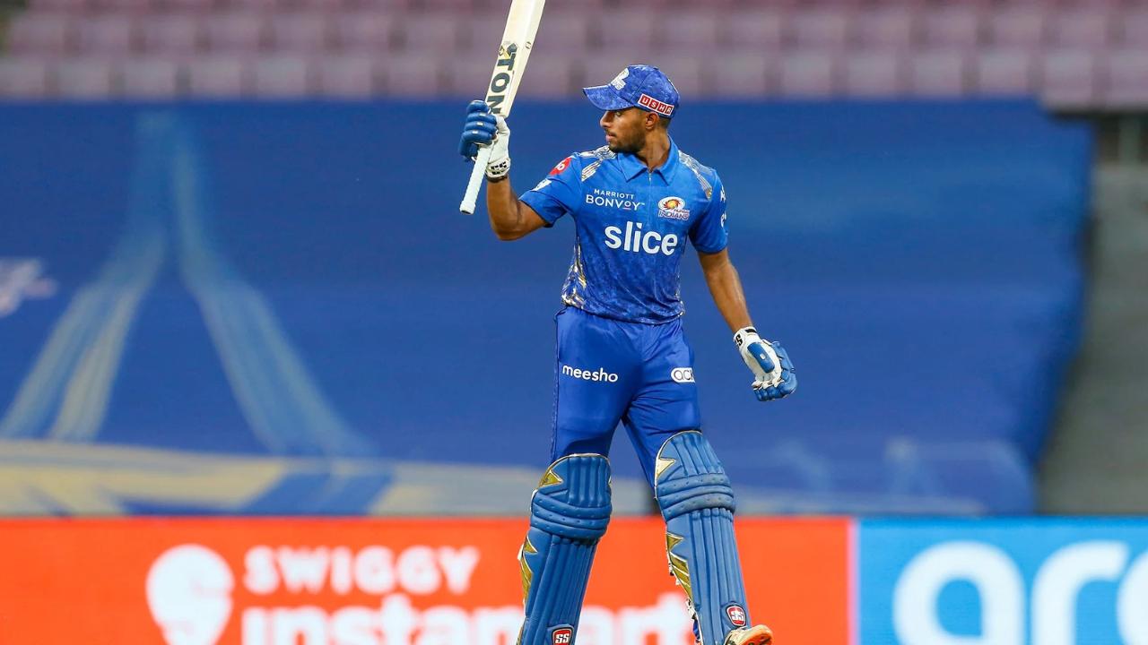 The 20-years old batter Tilak Varma has been one of the most promising cricketing talents this season. Playing an important role in Mumbai Indians’ batting performance, he has scored 343 runs in 11 matches, his highest score being 84*. He made his IPL debut in 2022 and has managed to hit 3 half-centuries, 39 sixes and 55 fours in two seasons. He was also a member of India’s U19 World Cup squad in 2020. (Pic: PTI)